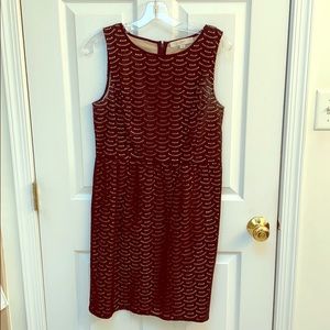 Loft cut out dress